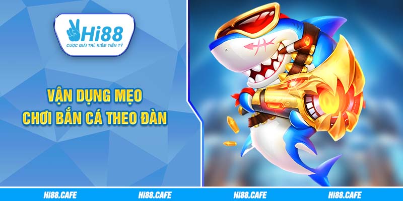 Vận dụng mẹo chơi bắn cá theo đàn 