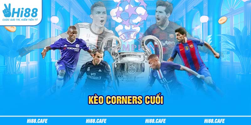 Kèo corners cuối