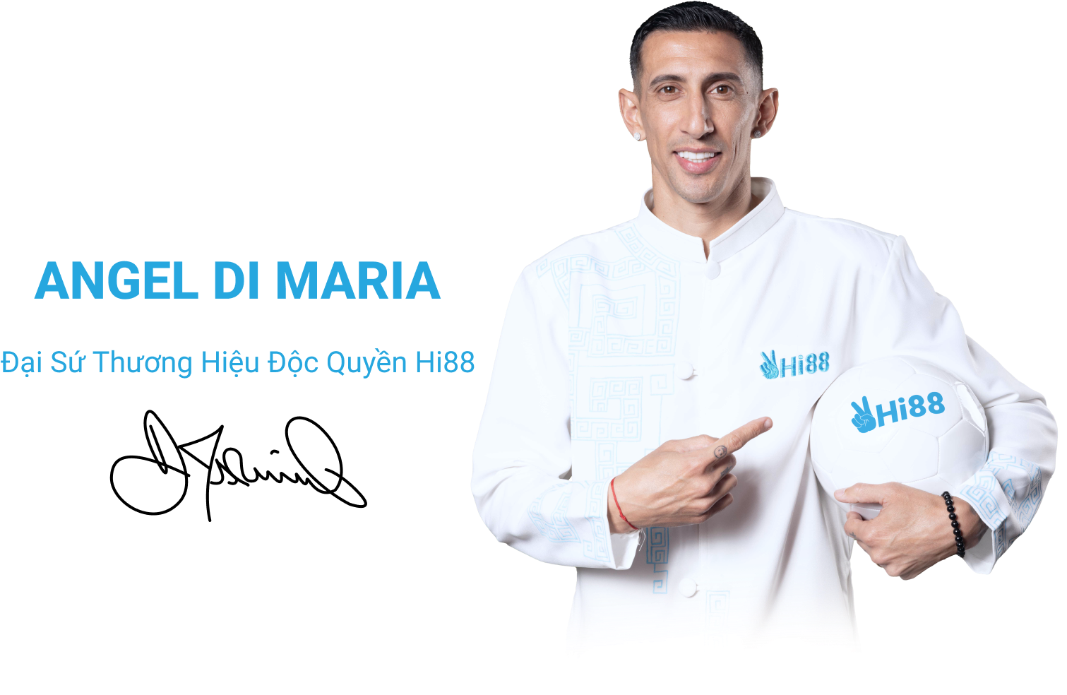 Đại Sứ Thương Hiệu Angel Di Maria